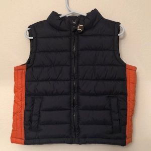 Gymboree football puffer vest